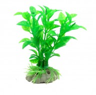 Растение для декора аквариума Tetradon 4x4x10см зеленое