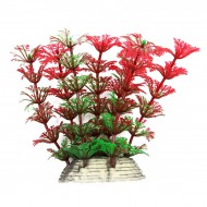 Растение для декора аквариума Tetradon 6x5x10cм красно-зеленое Ambulia