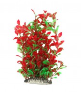 Растение для аквариума Tetradon 8x6x25см красно-зеленое Ludwigia