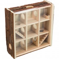 Деревянная башня для грызунов Trixie с 9 комнатами 30х30х10 см