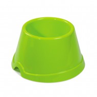 Миска пластиковая Priroda желтая, 750 мл, (для собак с длинными ушами)