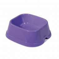 Миска пластикова для собак Priroda Модерн №4, 1,25 л (світло-фіолетова)