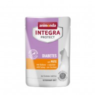 Вологий корм ветеринарний для кішок Integra Protect Diabetes with Turkey з індичкою, пауч, 85 г (при діабеті)