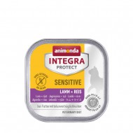Корм влажный для кошек Integra Protect Sensitiv Lamb+Rice 100г с пищевой непереносимостью, ягненок и рис
