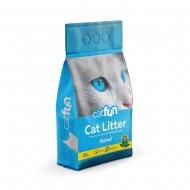 Наполнитель Catfun бентонитовый для для кошачьих туалетов натуральный 10 л