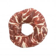 Лакомство для собак Жевательное кольцо Denta Fun для очистки зубов с мрамором говядины 10см/110г /5ШТ