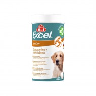 Витамины для щенков и взрослых собак 8in1 Excel Glucosamine + MSM для суставов 55 шт