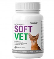Фитокомплекс антистресс для кошек PROVET SoftVet 100 шт