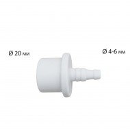 Переходник для шланга SunSun EP-20-4 с 20мм на 4/6мм, пластик, 1 шт