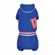 Дощовик для собак дрібних порід Pet Fashion Silver, синій S