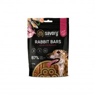 Лакомство для собак Savory Bars With Rabbit, батончики с кроликом, 100 г