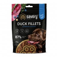 Лакомство для собак Savory Fillet Turkey With Duck филе индейки с уткой, 100 г