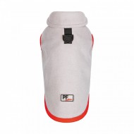Жилет для собак Pet Fashion Fleecy, серо-красный XS2