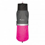 Попона для собак Pet Fashion Roy, малиново-сірий 4XL