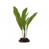 Искусственное растение на камне ZOLUX 3, апоногетон 26 см