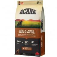 Сухой корм ACANA Adult Large Breed Recipe 17 кг, для собак крупных пород, с курицей и индейкой