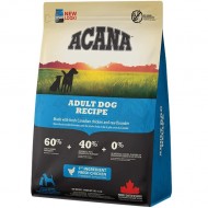 Сухой корм ACANA Adult Dog Recipe 2 кг, для собак всех пород, с курицей и индейкой