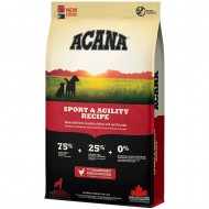 Сухой корм ACANA Sport&Agility Recipe 11,4 кг, для активных собак всех пород с курицей и индейкой