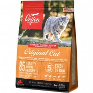 Сухой корм ORIJEN Original Cat 1,8 кг, для кошек всех пород и возрастов, с курицей, индейкой и сельдью