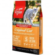 Сухой корм ORIJEN Original Cat 5,4 кг, для кошек всех пород и возрастов, с курицей, индейкой и сельдью