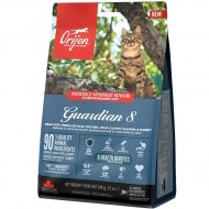 Сухой корм ORIJEN Cat Guardian 8 340 г, для кошек всех пород и возрастов, курица, лосось, индейка, сельдь, макрель