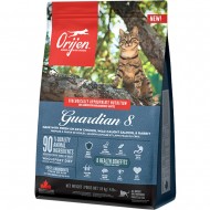 Сухой корм ORIJEN Cat Guardian 8 1,8 кг, для кошек всех пород и возрастов, курица, лосось, индейка, сельдь, макрель