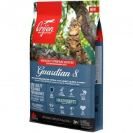 Сухой корм ORIJEN Cat Guardian 8 4,5 кг, для кошек всех пород и возрастов, курица, лосось, индейка, сельдь, макрель