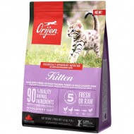 Сухой корм ORIJEN Kitten 1,8 кг, для котят, курица, индейка, лосось