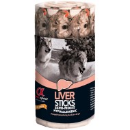 Полувлажные лакомства ALPHA SPIRIT Dog Sticks Liver 160гр, для взрослых собак, с печенью