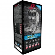 Напіввологий корм ALPHA SPIRIT Semi-Moist Wild Fish Box 9кг, для собак різного віку, з рибою