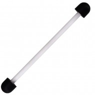 Ось керамическая для аквариумных фильтров и насосов, 2.5x60 мм, с резиновыми втулками	