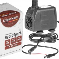 Помпа подъемная Kruger Meier HydroSpark 1250 - мини насос 12V, 1000 л/ч	