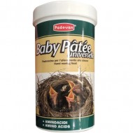 Полнорационный корм PADOVAN Baby Patee Universelle 100гр, для птенцов зерноядных птиц