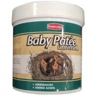 Полнорационный корм PADOVAN Baby Patee Universelle 250гр, для птенцов зерноядных птиц