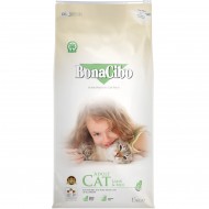Сухой корм BONACIBO Adult Cat Lamb&Rice 15кг, для взрослых котов всех пород, с ягненком и рисом