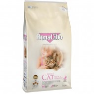 Сухой корм BONACIBO Adult Cat Light&Sterilized 5кг, для взрослых стерилизованных котов, с мясом курицы, анчоусами и рисом