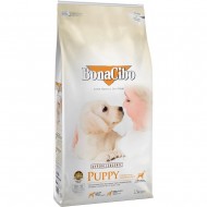 Сухой корм BONACIBO Puppy Chicken&Rice with Anchovy 15кг, для щенков всех пород, с курицей, анчоусами и рисом