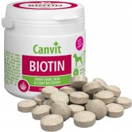 Витаминно-минеральный комплекс CANVIT Biotin 100гр, для собак