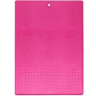 Коврик антискользящий DEXAS Pet Bowl Grippmat Large , под миски для животных, розовый