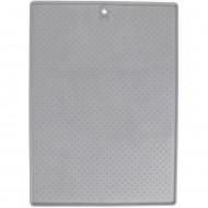 Коврик антискользящий DEXAS Pet Bowl Grippmat Large, под миски для животных, серый
