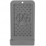 Коврик для слизывания лакомств DEXAS Snack & Distract Vertical, для собак, светло-серый