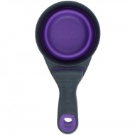 Мірна склянка DEXAS Collapsible KlipScoop з кліпсою 240мл, для корму, фіолетовий