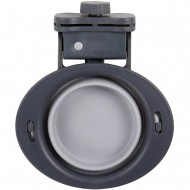 Миска складная DEXAS Collapsible Kennel Bowl-Small с креплением на клетку 240мл, голубая