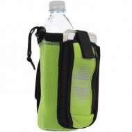 Портативна сумка DEXAS Bottle Pocket зі складною мискою, для собак, зелена