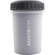 Лапомийка DEXAS MudBuster Lidded Medium з кришкою, для собак, сіра