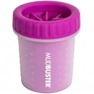 Лапомойка DEXAS MudBuster Small с крышкой, для собак, розовая