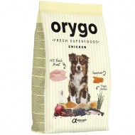 Полувлажный корм ORYGO Chicken 8кг, для взрослых собак всех пород, с курицей и морковью