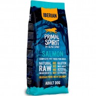 Сухой корм PRIMAL SPIRIT Iberian Salmon 12кг, для взрослых собак всех пород, с иберийской свининой и лососем