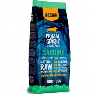 Сухой корм PRIMAL SPIRIT Iberian Sardine 12кг, для взрослых собак всех пород, с иберийской свининой и сардинами