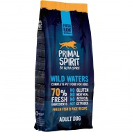 Сухой корм PRIMAL SPIRIT 70% Wild Waters 12кг, для взрослых собак всех пород